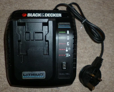 £16 • Buy Genuine Black & Decker 14.4v-18v Lithium Ion Battery Charger 90539541