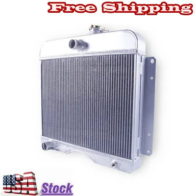 3Row Aluminum Radiator For 1949-1958 (50 51 52 53 54 55 56 57) Jeep Willys L4 • $800