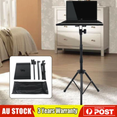 $30 • Buy Height Adjustable Projector Tripod Stand Bracket Holder Laptop Stand With Tray