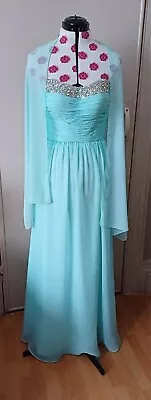 Long Evening Dress Formal Party Dresses Prom Gown Size Small • £50