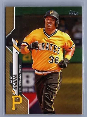 2020 Topps Jose Osuna #375 Gold /2020 Pirates • $0.99