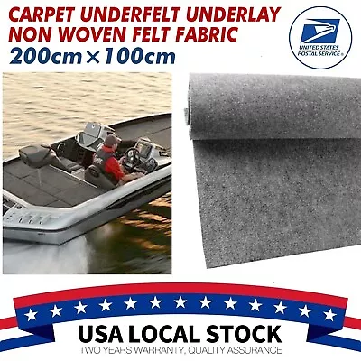 3MM Mid Gray Marine Carpet Marine Grade Carpet For Boats For Outdoor Deck Patio • $17.99
