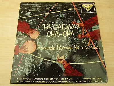 Edmundo Ros And His Orchestra Broadway Cha-Cha 4 Track EP 7  Vinyl Record • £4.95