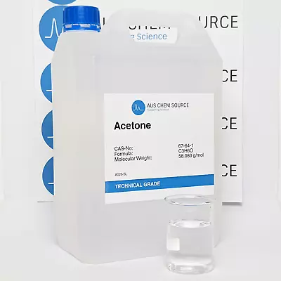 Acetone ≥99.0% 4L - Technical Grade • $45
