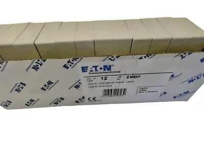 12x Consumer Unit Blank Plate Eaton MEM Single Pole Blanks EMBP Blanking Module • £19.99