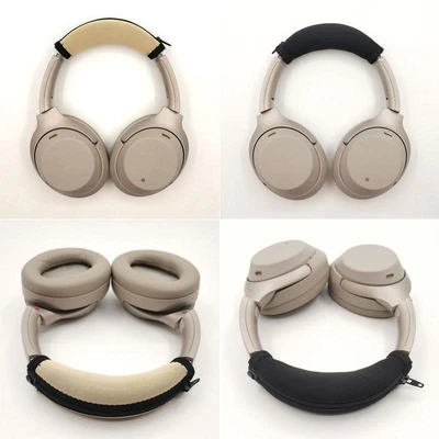 $7.23 • Buy For Sony1000XM2 1000XM3 Headphone Protective Headband Cover Headbeam Zipper Caps