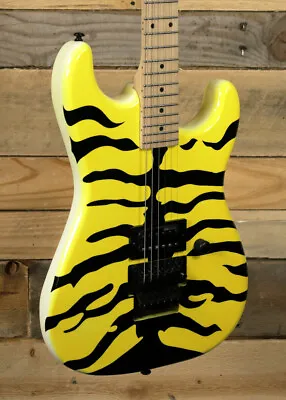 ESP LTD George Lynch GL-200MT Electric Guitar Yellow W/ Tiger Graphic • $799.99