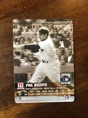 2004 MLB Showdown Phil Rizzuto Cooperstown Collection #121 Yankees • $5.55