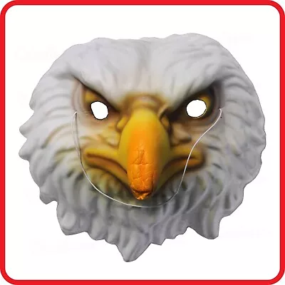 Eagle Hawk Glede Bird Mask Black-eared Kite -animal Costume-halloween-cosplay • £6.19