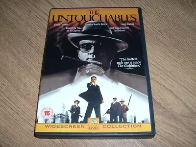 THE UNTOUCHABLES DVD - VGC Robert De Niro Kevin Costner Sean Connery Andy Garcia • £1.79