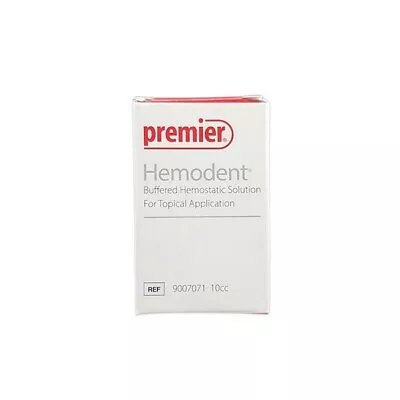 Premier Hemodent Buffered Hemostatic Solution Topical 10cc FRESHH • $28.95