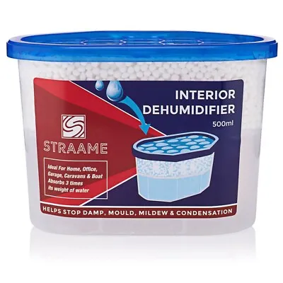 £5.69 • Buy 500ml Large Interior Dehumidifier Draws In Moisture Stops Damp Condensation