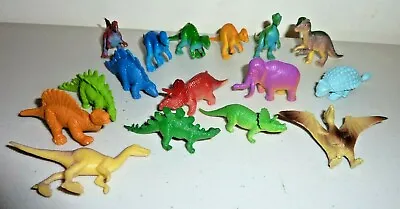 Lot Vintage Plastic Jaru Prehistoric Dinosaurs Stegasuarus Mammoth Triceratops • $30