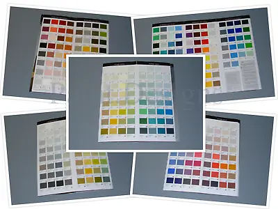 Crown Paints Trade Colour Chart Pocket Paint Guide RAL & BS4800 - 310 Colours • £3.49