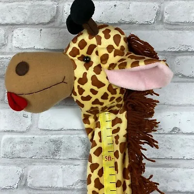 $29.39 • Buy Giraffe Wall Hanging Growth Chart Fabric Moveable Leaves For Photos Kids Baby