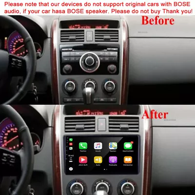 32GB Android 12.0 Car Stereo Radio Navi GPS Player CarPlay For Mazda CX-9 07-15 • $122.19