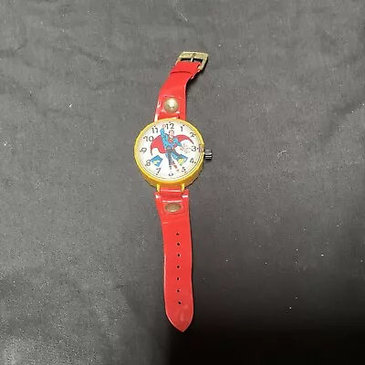 Superman Watch 1974 Works DC Marx Toys Vintage  • $49.99