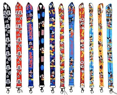 Disney Mickey Mouse Lanyards With Clip - ID / Badge Holder ~ Brand New Lanyard • $10.45