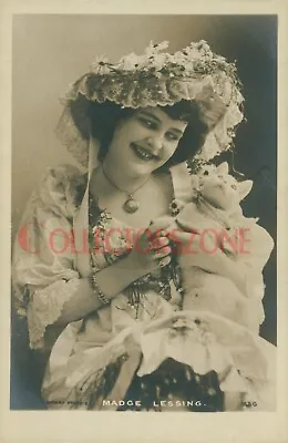 Actress & Dancer Madge Lessing Real Photo Postcard Rotary 163G • £6.30