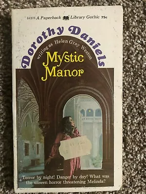 Dorothy Daniels MYSTIC MANOR 1972 Gothic Great Cover Art • $19.99