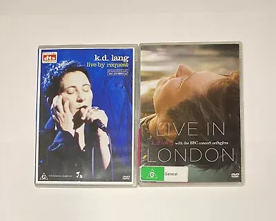 K D Lang - Live By Request - Live In London - 2 X DVD - Region 0 All KD Lang • $6.95