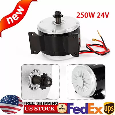 24V DC 250W ELECTRIC SCOOTER MOTOR Razor For E300 Pocket Bike 24V 250W MY1016 • $28.50