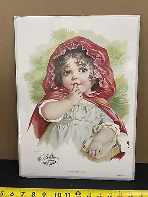 Maud Humphrey (Little Red Riding Hood)  1986 Gallery Graphics • $12.99