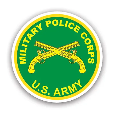 Military Police Corps Seal Sticker Decal - Weatherproof - Mp Usacidc • $29.99