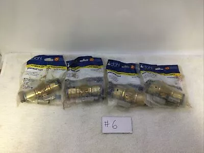 Lot Of (4) Dahl 121LB-QG3-QG3 Mini-Ball Valve 1/2 Quick Grip X 1/2 Quick Grip • $60