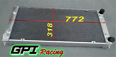 £450 • Buy 4row Alloy Radiator For Vw Golf Gti/jetta Mk2/a2 1.6d/1.8/2.0 Gas Na 8v/16v W/ac
