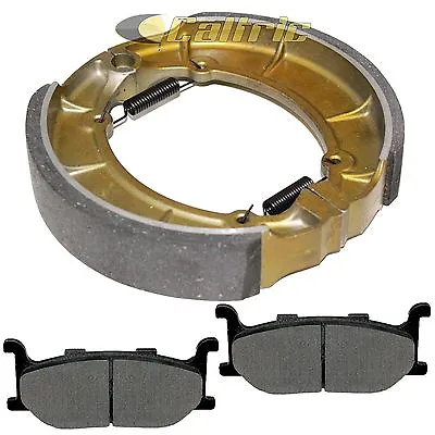 Front Brake Pads & Rear Shoes For Yamaha XVS650A V-Star 650 Classic 1998-2010 • $28.85