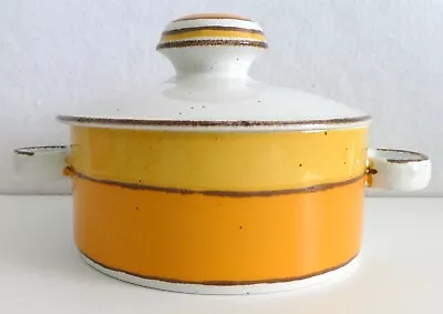 £146.01 • Buy STONEHENGE Midwinter Sun Casserole Dish With Cover Stoneware England MINT