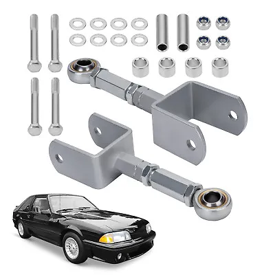 Pair Rear Upper Adjustable Control Arms W/bushings For Ford Mustang 1979-2004 • $83.65