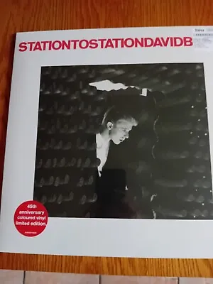 David Bowie Station To Station Red Vinyl Or White Vinyl.  • £30