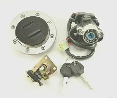For Suzuki GSXR600 750 2001-2003 Ignition Switch Seat Fuel Gas Cap Lock Key Set • $35.99
