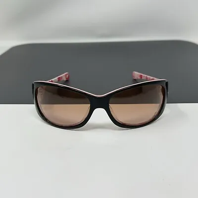 Oakley Dangerous Sunglasses Black Pink 24-185 Breast Cancer Aw. Scratched Lenses • $79