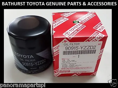 Toyota Prado Oil Filter 1KDFTV 1GDFTV Turbo Diesel GENUINE NEW RYCO Z418* • $23.62