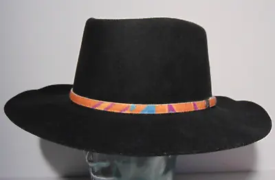 Size 7 3/8 7 1/2 Vintage Cowboy Hat Pure Wool Cowboy Hat Joey Walmart Made USA • $48.99