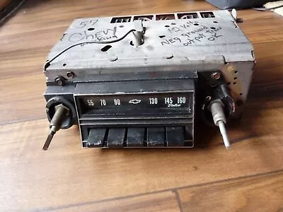 Vintage 1960's Chevrolet Factory Delco AM In Dash Radio Chevy Impala Nomad • $31.99