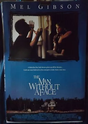 The Man Without A Face  Mel Gibson Original One Sheet Cinema Poster • $9.94