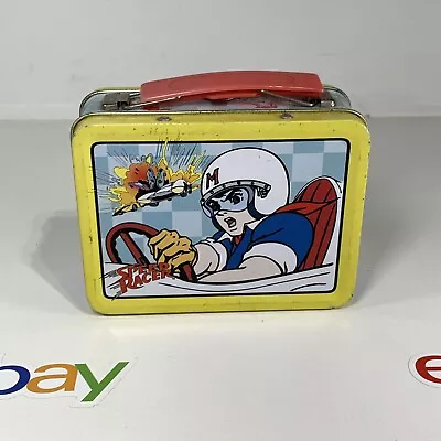 VTG Speed Racer Mini Lunch Box 1998 Tin Box Company 5.5 X 4 Inches - FAST SHIP • $19.99