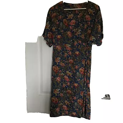 ASOS Wrap ~dress 12 Very 40;s Tea Dress • £29