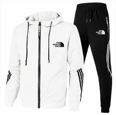 Mens Sets Jogging Suit Sportswear Casual Tracksuit Gym Sweat Suit Sportswear UK • £6.30