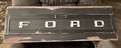 Ford Sign Metal Tailgate Vintage Style Wall Decor Parts Gas Oil Car Truck Bar • $54.99