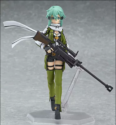 $39.66 • Buy Sword Art Online 2 Anime Figma 241 Asada Shino Sao 2 PVC Figure Collection New