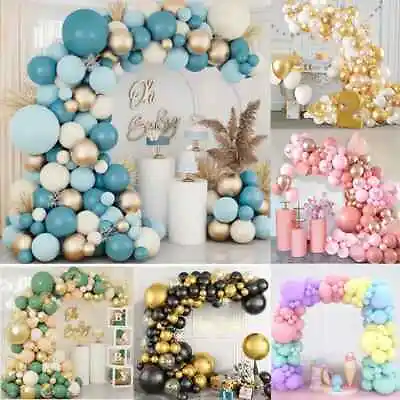 Balloon Arch Kit +Balloons Garland Birthday Wedding Party Baby Shower Decor UK 2 • £3.95