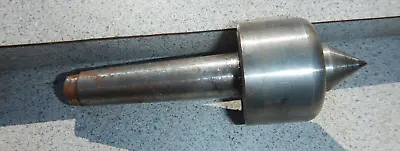 Older Usa Made Live Bearing Center With No. 2mt Shank. For Wood Metal Lathe • $42.50