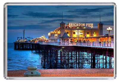 £2.45 • Buy Brighton Pier Fridge Magnet 01