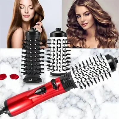 3-in-1 Hot Air Styler And Rotating Hair Dryer Multi-Directional Setting Comb • $34