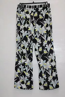 Bar III Black Margarita Street Palazzo Pant L • $19.99